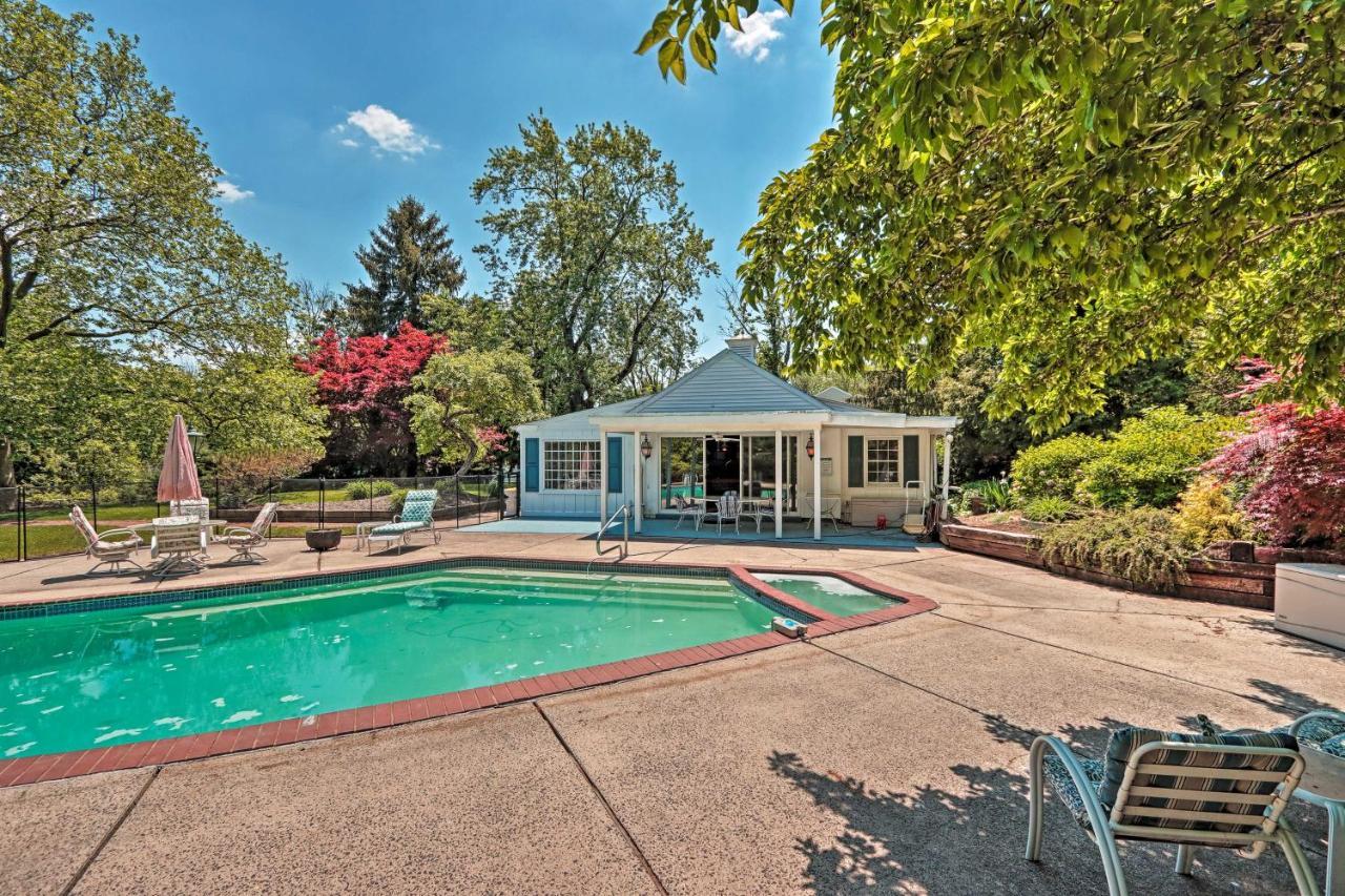 Morgan Hughes Homestead With Game Room And Pool! Lansdale Esterno foto
